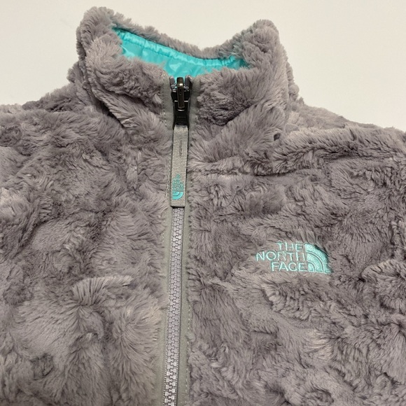 The North Face Girls Reversible Mossbud Swirl Jacket - Picture 5 of 16